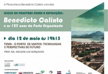 Professor de Engenharia Civil da Unisanta ministra palestra sobre o Porto de Santos nesta sexta (12/5), na Pinacoteca de Santos