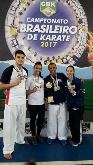Equipe De Karatê Conquista Seis Medalhas Em Etapa Do Campeonato Brasileiro Notícias Unisanta