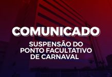 Atividades normais no período de 12 a 17 de fevereiro