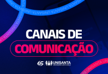 Confira os canais de comunicação da Unisanta Conheça os canais de comunicação da Unisanta para esclarecer dúvidas, com atendimento por telefone, WhatsApp, e-mail e presencial.