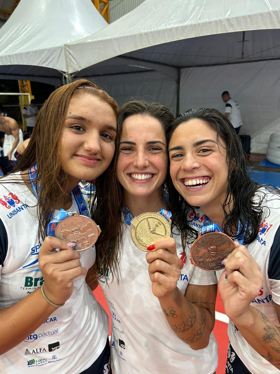 Unisanta conquista 7 medalhas e índices para o Mundial na primeira