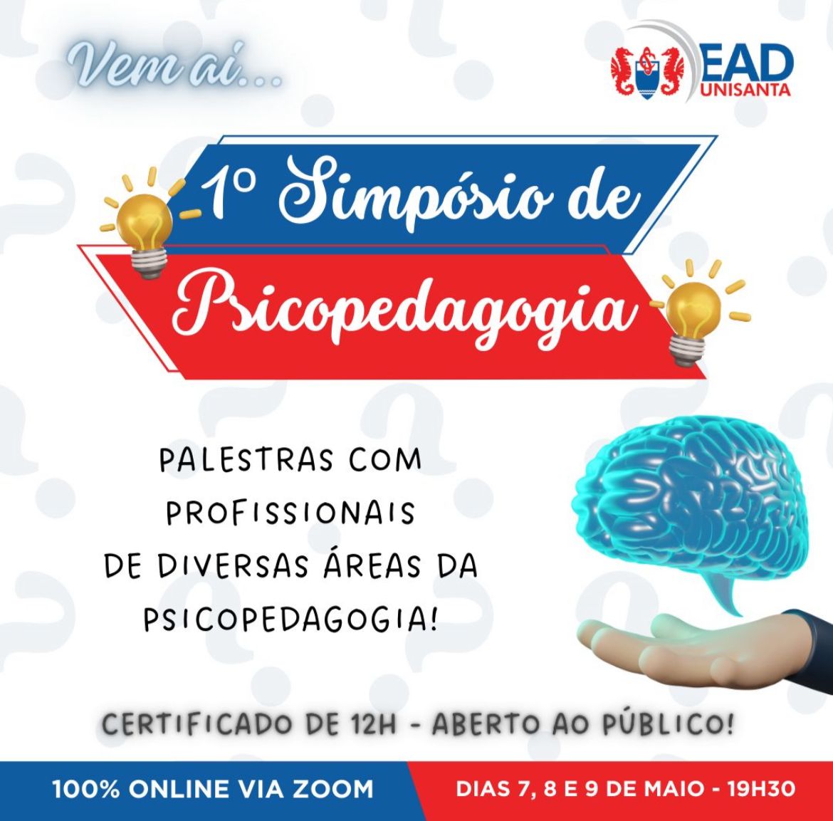 Universidade Santa Cecília promove 1.° Simpósio de Psicopedagogia EAD ...