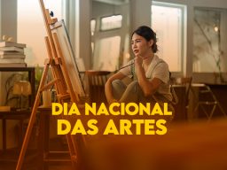 No dia 12 de agosto, é comemorado o Dia Nacional das Artes. A data destaca as mais diversas formas que a arte pode aparecer no nosso cotidiano, como circo, dança, teatro, música, artes visuais e artes integradas. 