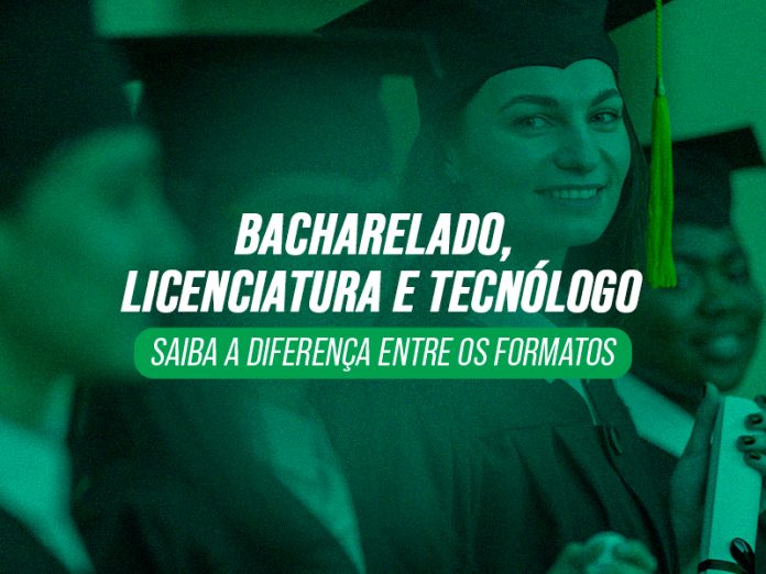 No ensino superior existem os formatos de bacharelado, licenciatura e tecnólogo. Conheça as características e diferenças de cada neste artigo