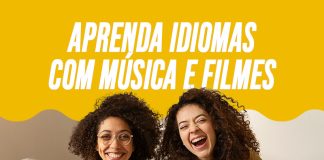Aprenda idiomas com músicas e filmes: método divertido que melhora vocabulário, pronúncia e compreensão oral entre jovens adultos.