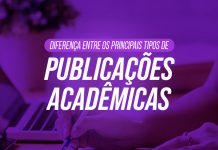 Saber distinguir cada os tipos de publicações acadêmicas ajuda o pesquisador e estudante a escolher o formato para seus objetivos