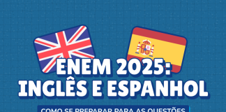 Descubra como se preparar para as questões de de inglês e espanhol do Enem 2025 com foco em interpretação de textos para se sair bem na prova