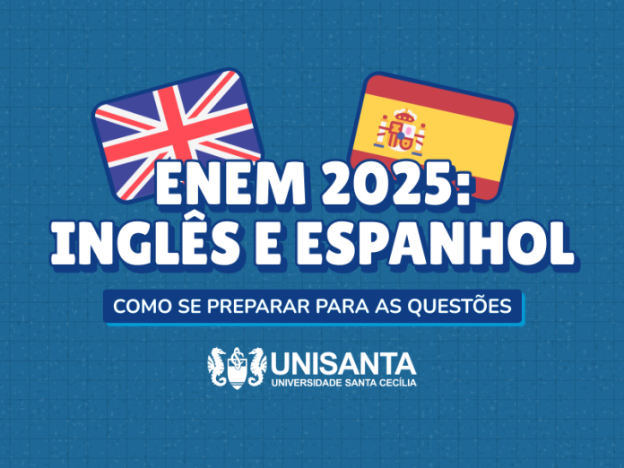 Descubra como se preparar para as questões de de inglês e espanhol do Enem 2025 com foco em interpretação de textos para se sair bem na prova