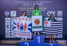 Natação Unisanta brilha no Campeonato Brasileiro Infantil de Verão e conquista 7 medalhas no Rio de Janeiro