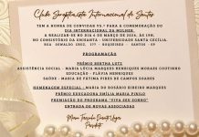 Clube Soroptimista Internacional de Santos comemora Dia da Mulher na Unisanta, no dia 06/03
