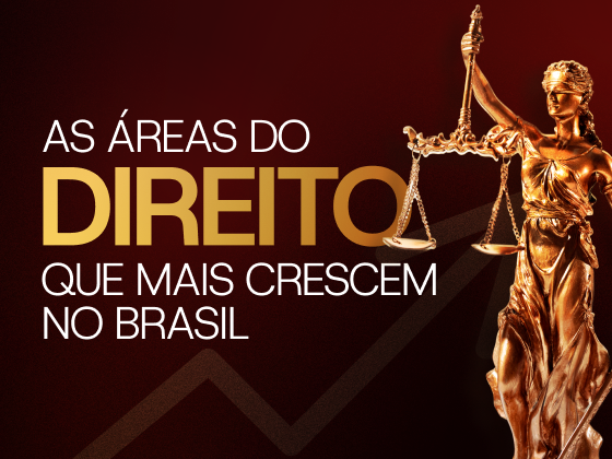 As áreas do direito que mais crescem no Brasil Conheça as áreas do Direito que mais crescem no Brasil e veja oportunidades em setores como Direito Digital, Tributário e Empresarial.