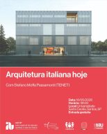 Unisanta promove palestra “Arquitetura italiana hoje” com o arquiteto Stefano Passamonti no dia 18/5.