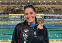 Natação Unisanta conquista cinco medalhas no quarto dia do Troféu Maria Lenk 2026; Bia Dizotti faz índice do Pan-Pacífico felipe gongola