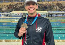 Natação Unisanta conquista três medalhas no quinto dia do Troféu Maria Lenk 2026; Caribé anota índice Pan-Pacifico