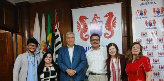 Unisanta sedia seminário internacional sobre saúde pública com professor Didier Jourdan, da França