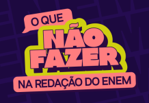 O que NÃO fazer na redação do Enem: erros que podem zerar ou diminuir sua nota Conheça os erros na redação do Enem que podem zerar ou reduzir sua nota e veja como evitá-los para ter um melhor desempenho na prova