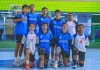 Equipes Santa Cecília disputam finais do Campeonato Santista de Vôlei, no dia 4/7
