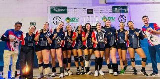 Equipe feminina do Santa Cecília vence Campeonato Santista de Vôlei