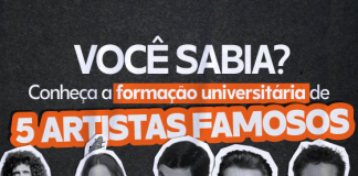 Conheça 5 artistas famosos que fizeram faculdade em áreas surpreendentes e veja como a formação acadêmica pode impulsionar uma carreira.