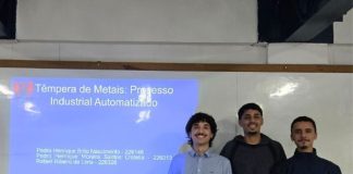 Alunos de Engenharia de Computação apresentam projetos da disciplina Sistemas de Controle