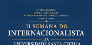 R.I. Unisanta lança livro “II Semana do Internacionalista da Universidade Santa Cecília”, no dia 27/10